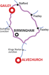 Black Country Ring Cruising Map