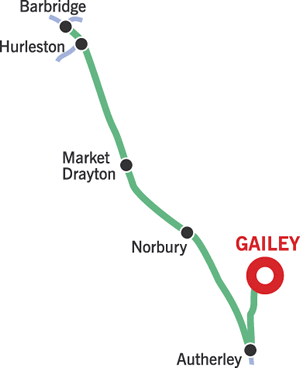 Shropshire Union Cruising Map